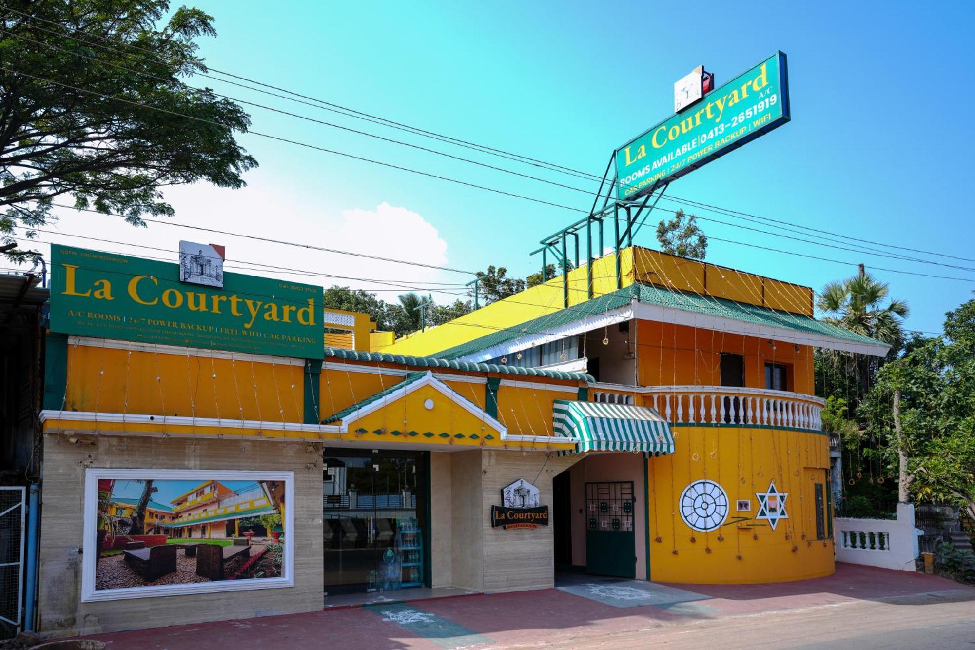 La Courtyard 호텔 퐁디셰리 외부 사진